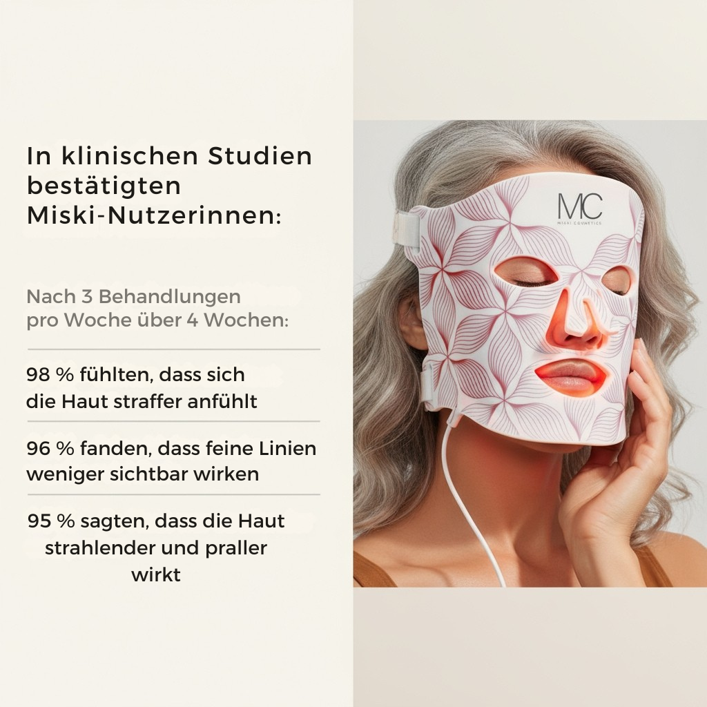 Miski Rotlicht Therapie Gesichtsmaske